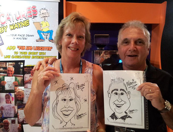 Brisbane Caricaturist - Wayne Ranson - Caricatures - Cartoonist